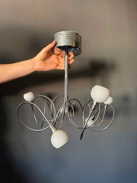 Photo of free Metal ceiling light (Kippax LS25) #1