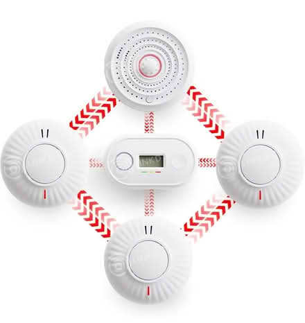 Photo of free Wireless smoke/heat/CO detectors (Pollokshields, G41) #2