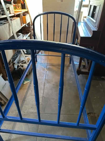 Photo of free Antique twin bed (North Oakland) #1