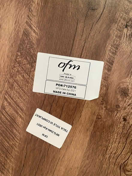 Photo of free Desk (Winchester, MA Washington st.) #4