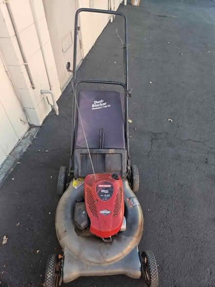 Photo of free Craftsman Lawnmower Curb Alert (Fair Oaks and Wolfe) #2