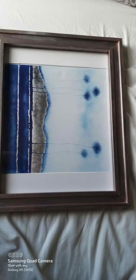 Photo of free Painted frame and art print (Glasgow G53) #1
