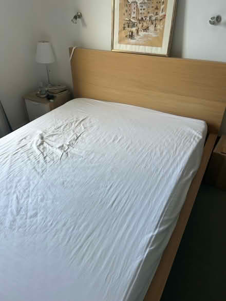 Photo of free King-size Ikea bed frame (Hampstead Heath/Belsize Park) #3