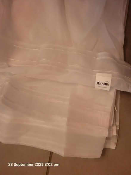 Photo of free Modern net curtains x5 (ST7 4L, Mow Cop) #3