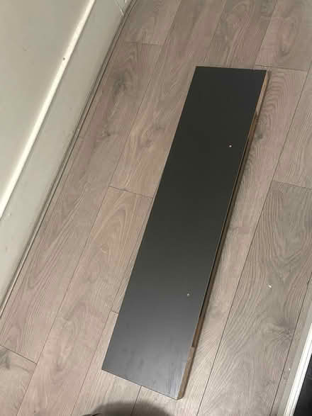 Photo of free Long ikea lack shelf - black (West Kensington) #1