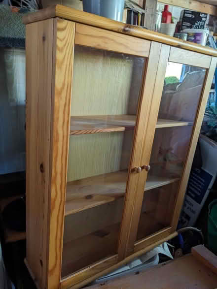 Photo of free Pine bathroom cabinet (BL8 3HW) #1