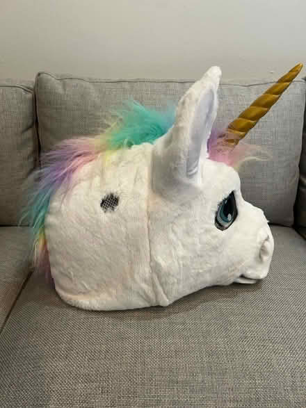 Photo of free Unicorn head costume (Near downtown Walnut Creek) #2