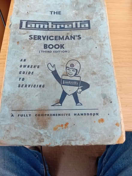 Photo of free Lambretta service book (Ecton CP) #1