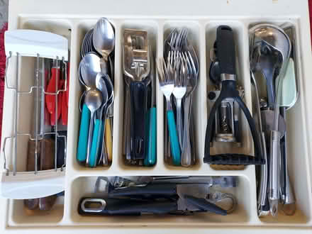 Photo of free Large Tray of Cutlery (Morley Green SK9) #1
