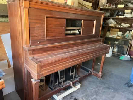 Photo of free Antique Player piano and music (Oakland) #1