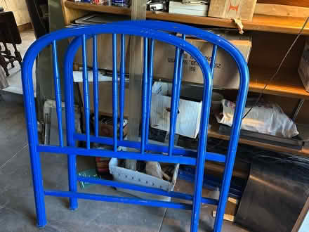 Photo of free Antique twin bed (North Oakland) #2