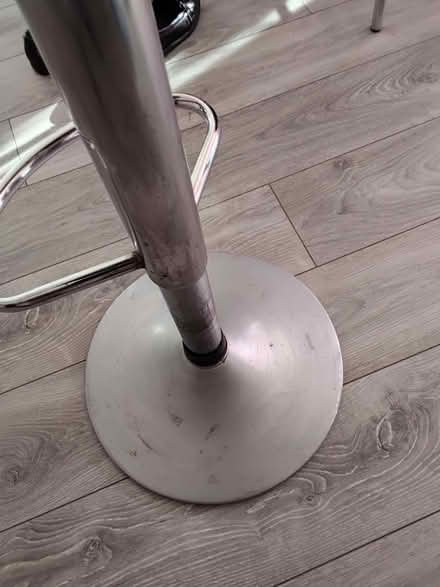 Photo of free Two grey bar stools (Carnforth LA5) #2
