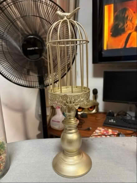Photo of free Gold Candle Holder (Chinese Garden) #1