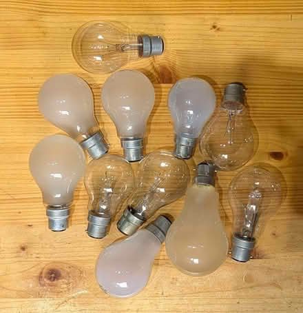 Photo of free Assorted incandescent (filament) light bulbs (Marple SK6) #1