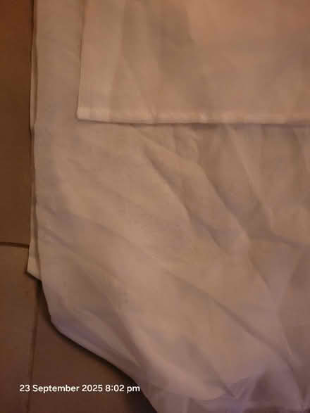 Photo of free Modern net curtains x5 (ST7 4L, Mow Cop) #2