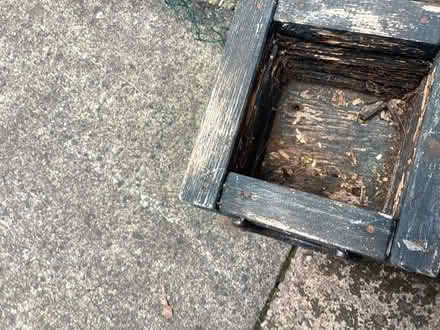 Photo of free 3 wooden planters, horseshoe design (Hackney Cross WR13) #3