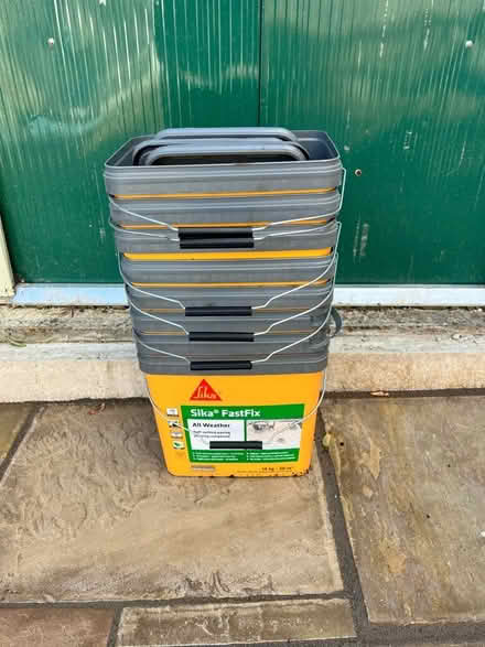 Photo of free Plastic tubs with lids (St Nicholas SG1) #1
