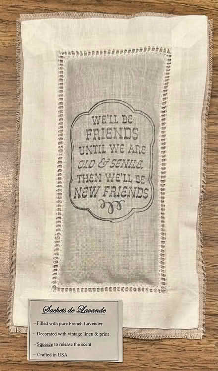 Photo of free New Vintage Linen Lavender Sachet (West San Jose 95128) #1