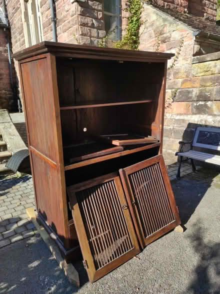 Photo of free Hardwood Cabinet (Horton ST13) #2