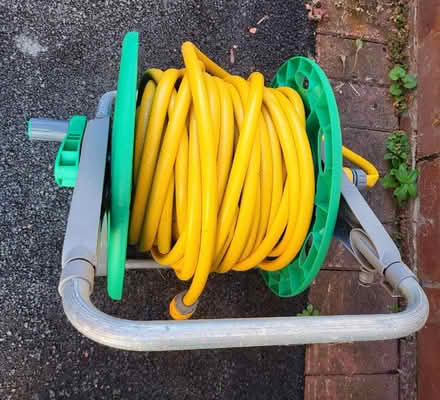 Photo of free Hozelock hosepipe and reel (Cherry Orchard SY2) #1