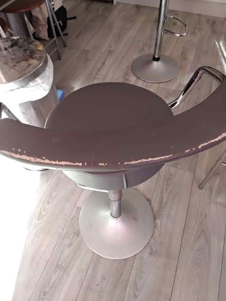 Photo of free Two grey bar stools (Carnforth LA5) #4