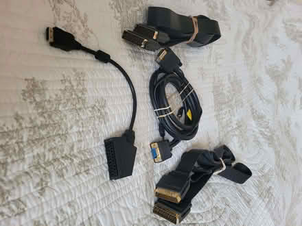 Photo of free Assorted TV And Computer Cables (Grange-over-Sands LA11) #2