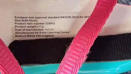 Photo of free Cycle helmet (Cramond EH4) #2