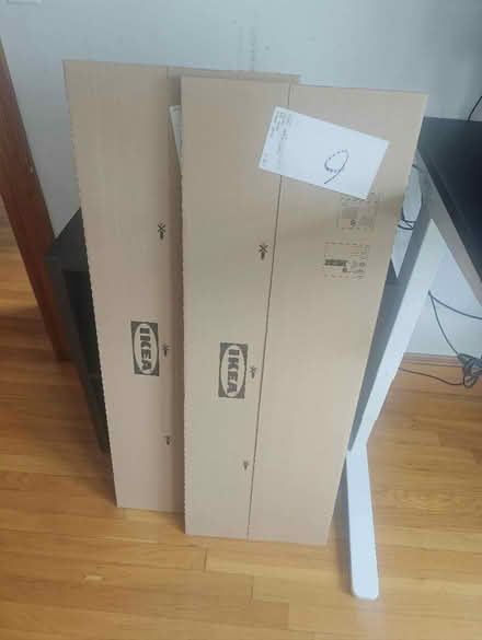 Photo of free Cabinet doors for Ikea book case (Stoneham, Near Montvale Ave) #1