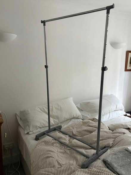 Photo of free Metal Clothes rail x 2 (Chiswick W4) #2