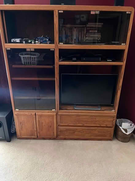 Photo of free entertainment center (Bridgewater, NJ) #1