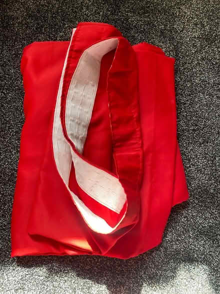 Photo of free Right red curtains (Bletchley MK3) #2