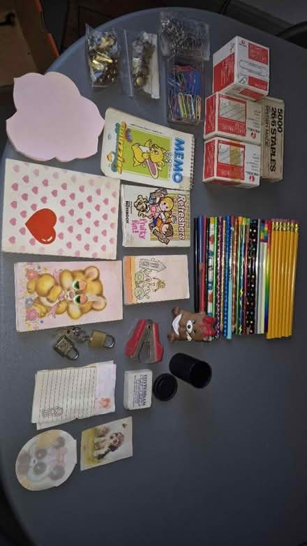 Photo of free Box of vintage stationery (N18 1QD) #3