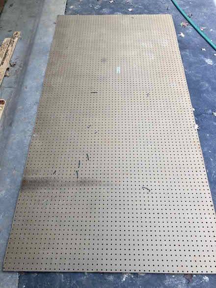 Photo of free 4x8 pegboard sheet (near Rt 7 and Beulah Rd) #1