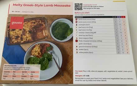 Photo of free Gousto recipe cards (Rooks Nest SG1) #4