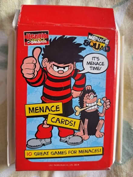 Photo of free Dennis the Menace playing cards (Seaside BN22) #1
