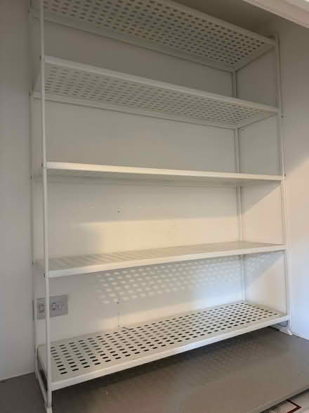 Photo of free IKEA metal shelf (Trumpington) #1
