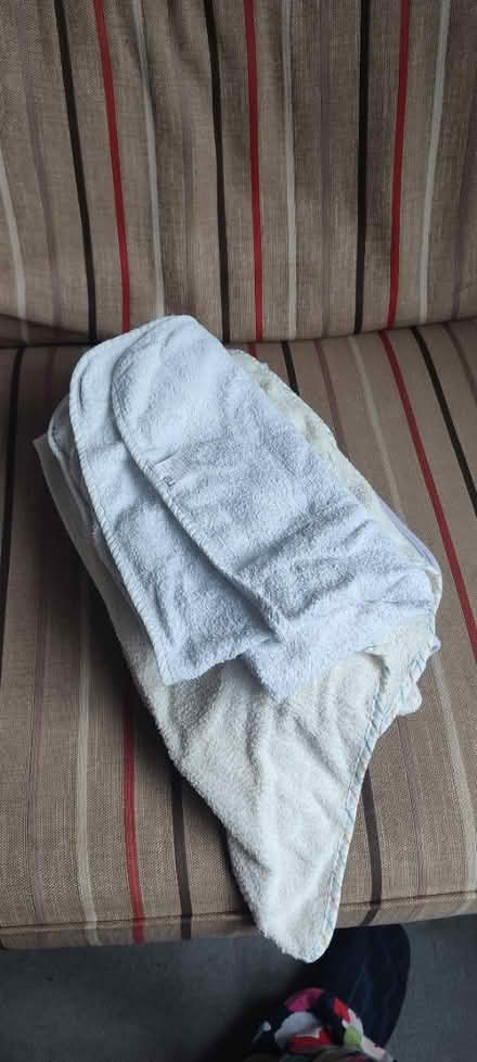 Photo of free 4 baby towels (Hastings TN34) #1