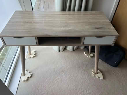 Photo of free Wooden desk dressing table (North Greenwich SE10 0NQ) #1