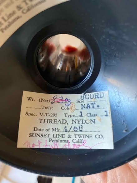 Photo of free Spool of nylon thread (North Berkeley, 94707) #2