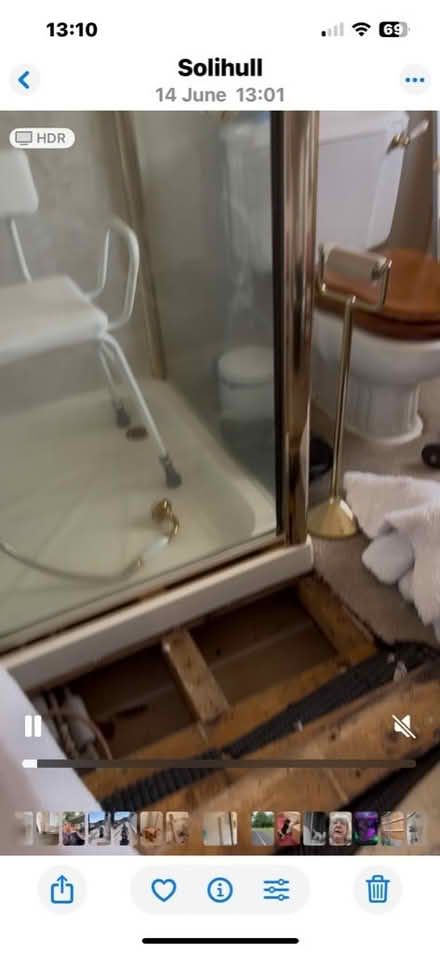 Photo of free Shower door & side panel 900x900 (Solihull B91) #3