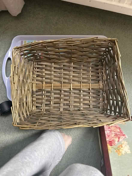Photo of free Tray + storage basket (Hampstead Heath/Belsize Park) #2