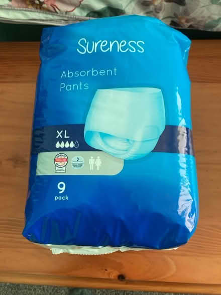 Photo of free Incontinence pads (Tredegar NP22) #1