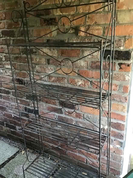 Photo of free Reclaimed wrought iron plant display stand (Alderley Edge SK9) #1