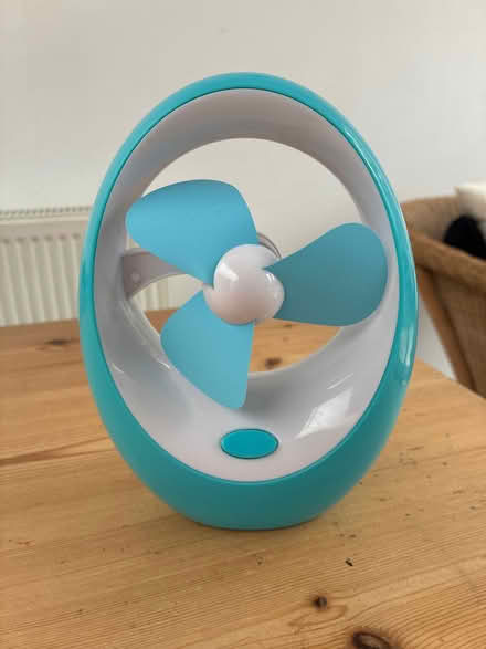 Photo of free Small desk fan (Woodlands TW7) #1