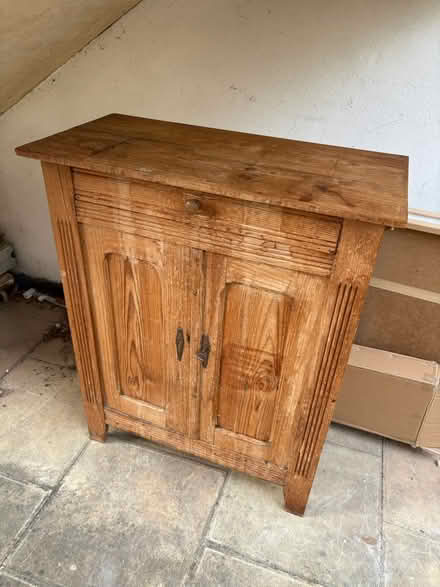 Photo of free Antique French pine cabinet (Windsor SL4) #1