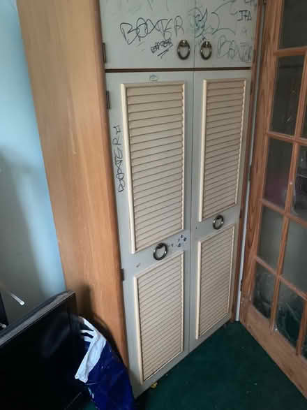 Photo of free Solid wood wardrobe (Selsdon) #2