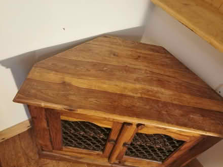 Photo of free TV cabinet solid Indian hardwood (Leominster HR6) #2