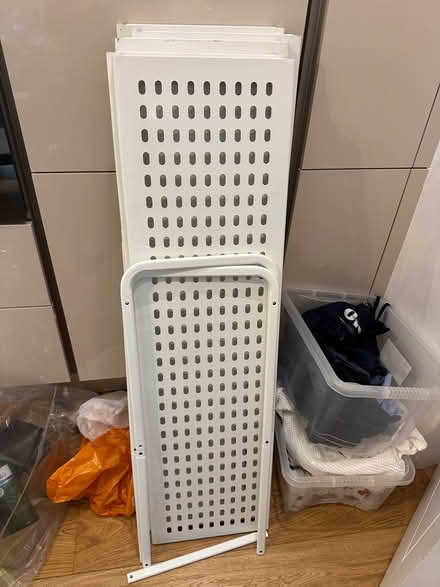 Photo of free IKEA metal shelf (Trumpington) #2