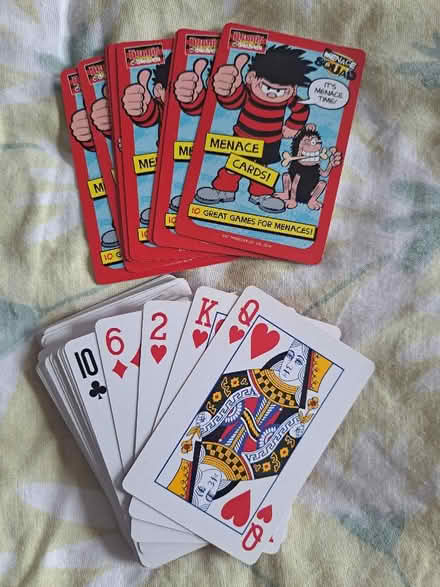 Photo of free Dennis the Menace playing cards (Seaside BN22) #3