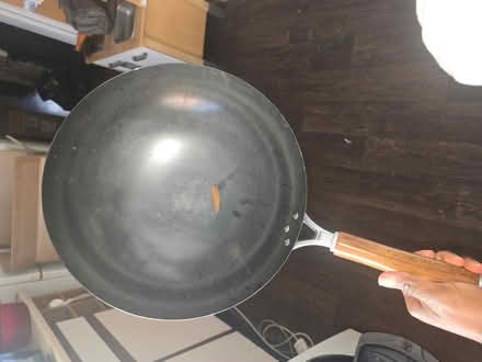 Photo of free Black cast wok pan (Bloxwich, Walsall WS3) #2